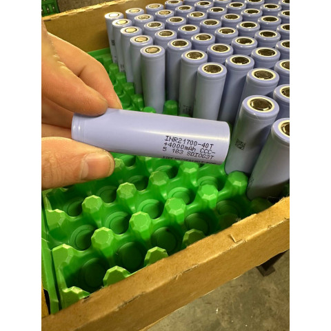 Акумулятор Samsung 40T 21700 4000mAh 35-45A високострумовий Li-ion