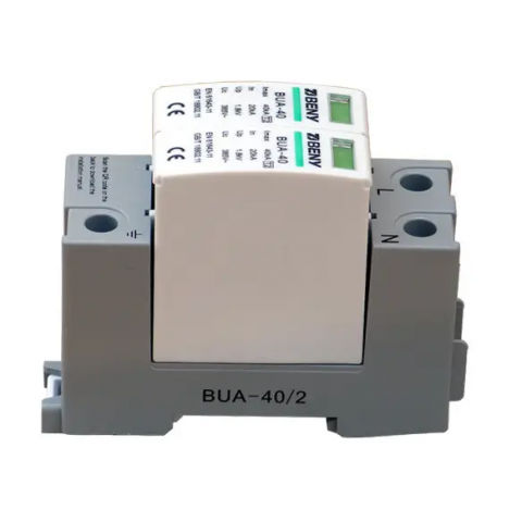 SPD BUA-40/2 2P 385V 40kA — обмежувач перенапруги клас II
