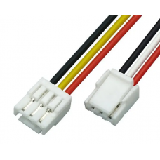 Кабель JST GH1.25 3P 200 мм 28AWG, двосторонній (мама-мама), крок 1.25 мм