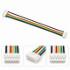 Кабель JST GH1.25 6P 200 мм 28AWG, двосторонній (мама-мама), крок 1.25 мм