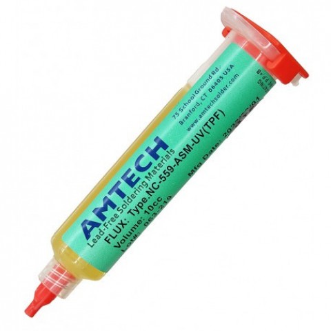 Флюс AMTECH NC-559-ASM 10мл, шприц