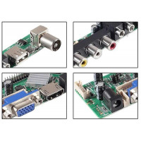 Плата скалера T.SK105A.03 універсальний ТВ контролер для LCD монітора/телевізора)