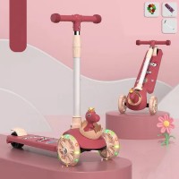 Дитячий самокат 3 -в-1  з  універсальними колесами для прогулянок з дітьми