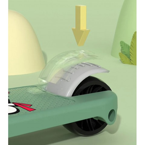 Дитячий самокат 3 -в-1  з  універсальними колесами для прогулянок з дітьми