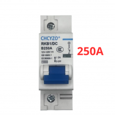 Автоматичний вимикач CHCYZO RKB1 DC 250A 12–125V постійного струму