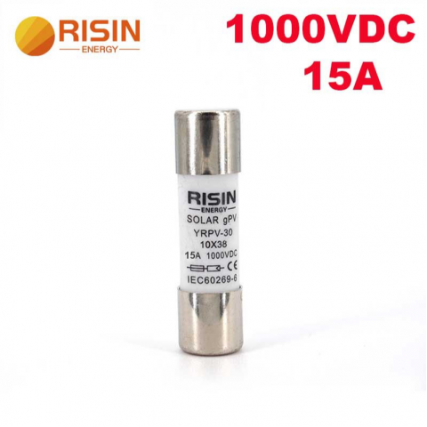 Утримувач запобіжника постійного струму 10x38 мм, 1000 В, 500 В + ЗАПОБІЖНИК