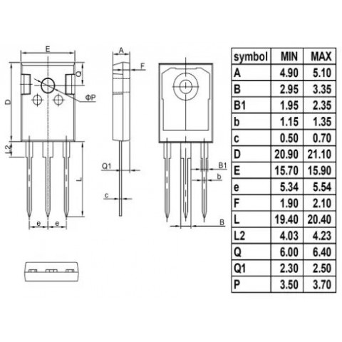 JT075N065WED TO-247 75A650V транзистор IGBT