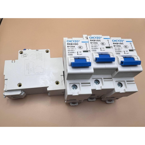 Автоматичний вимикач CHCYZO RKB1 DC 125A (12–125V)
