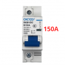 Автоматичний вимикач CHCYZO RKB1 DC 150A 12–125V постійного струму