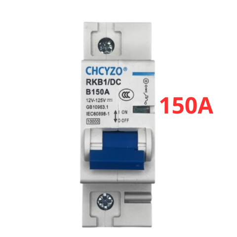 Автоматичний вимикач CHCYZO RKB1 DC постійного струму 150А