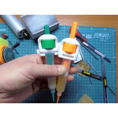 3D диспенсер для флюсу / тримач шприца флюсу для пайки