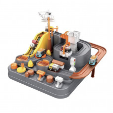 Дитячий гоночний трек з машинками 3 шт | Автотрек для дітей 3+