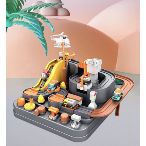 Дитячий гоночний трек з машинками для хлопчиків і дівчаток