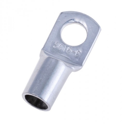 Кабельний наконечник кільцевий, луджена мідь на провід 16 mm², M6, SC16-6