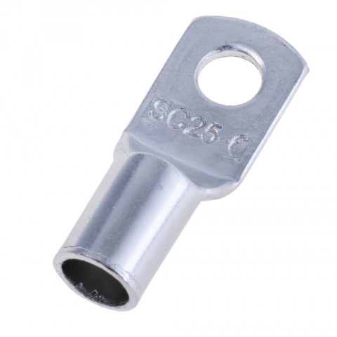 Кабельний наконечник кільцевий, луджена мідь на провід 25 мм², M6, SC25-6