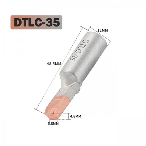 Накінечник кабелю СІП JUYORON DTLC C45-35 мідно-алюмінієвий для автомата