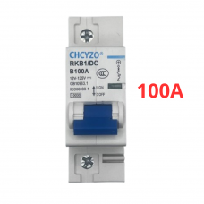 Автоматичний вимикач CHCYZO RKB1 DC 100A 12–125V постійного струму