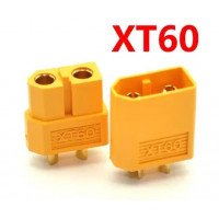 Роз'єм живлення силовий XT60 65А 2pin пара тато+мама
