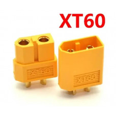 Роз'єм живлення силовий XT60 65А 2pin пара тато+мама