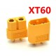 Роз'єм живлення силовий XT60 65А 2pin пара тато+мама