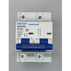 Автоматичний вимикач CHCYZO RKB1/DC 2P 12V-125V 125A