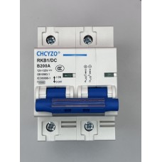Автоматичний вимикач CHCYZO RKB1/DC 2P 12V-125V 200A