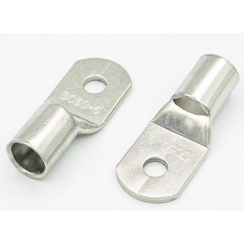 Кабельний наконечник кільцевий, мідь луджена на провід 50 mm², M6, SC50-8