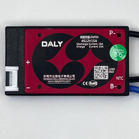 BMS плата DaLy Lifepo4 24V 8S 15A
