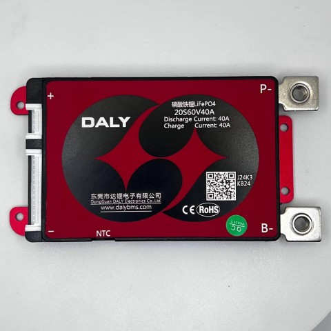BMS контролер батареї 20S 60V 60A DALy LiFePo4 з симетричним балансуванням.