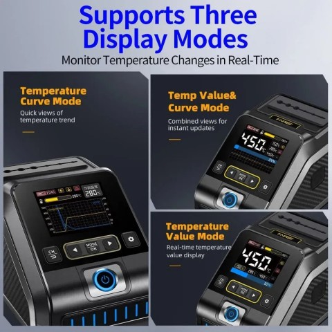 FNIRSI DWS200 Паяльна станція на жалах С210(C245) +6 жал