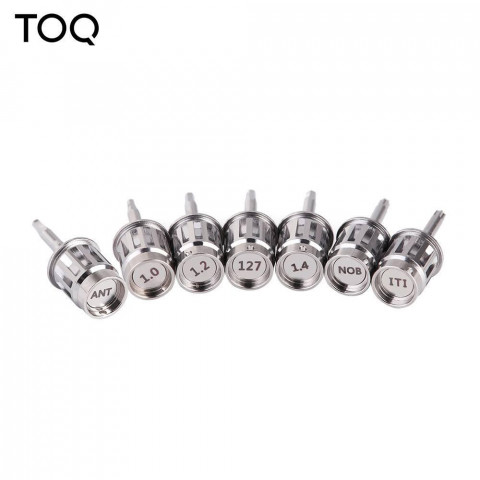 Набір для імплантології TOQ Dental з динамометричним ключем 10–70 N·cm (14 насадок)