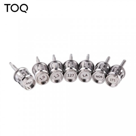 Набір для імплантології TOQ Dental з динамометричним ключем (10–70 N·cm) — 14 насадок + кейс