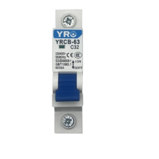 YRO AC MCB 1 полюс 32 А - 400V Електричний мініатюрний автоматичний вимикач mcb автоматичні вимикачі