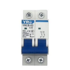 YRO AC MCB 2 полюс 32 А  - 400V Электрический миниатюрный автоматический выключатель mcb автоматические выключатели