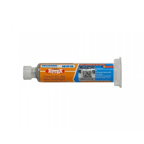 Mechanic XG-Z40 (XGZ40) 10мл/35г – Паяльна паста BGA, PCB, SMD, PGA
