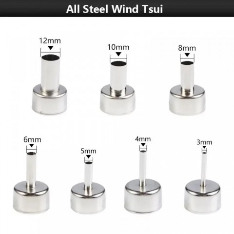 Паяльна станція 2в1 HandsKit 812A (паяльник+фен), OLed дисплей, 220V,72W