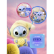 М'яка іграшка-брелок сюрприз Stitch Eat Something Before Sleep / Іграшка Стич сюрприз у корбці, 15 см
