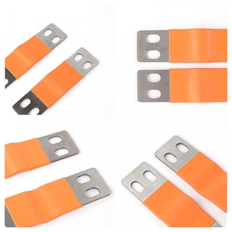 Мідна стрічка-шина 2 мм 35×100 мм для батарей LiFePO4 (до 320А)