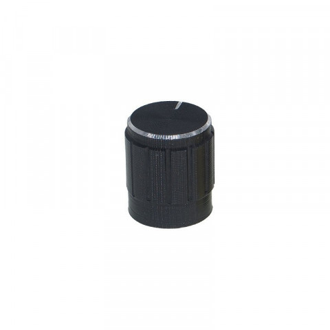 Алюмінієва ручка для енкодера KY-040, чорна з покажчиком