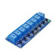 Модуль реле 8-канальний 24В з оптопарою (синя плата)