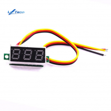 Цифровий вольтметр 0.36" LED DC 0-30V 3-провідний (червоний)