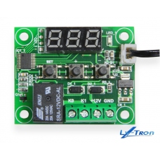 Цифровий терморегулятор XH-W1209 12V 10A з синім LED дисплеєм