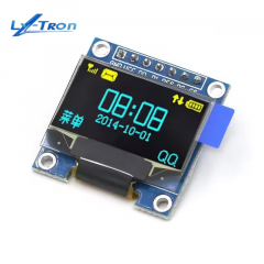 OLED дисплей 0.96" жовто-синій IIC 7-pin модуль