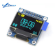 OLED дисплей 0.96" I2C (IIC) 7-pin жовто-синій модуль