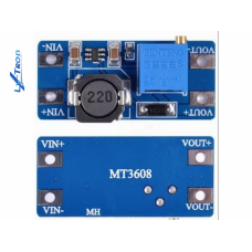 Підвищувальний DC-DC модуль MT3608 2A 3-5V → 5-24V (Boost Converter)