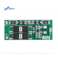 Плата захисту BMS 2S 7.4V 8.4V 20A з балансуванням для Li-ion 18650