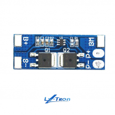 Плата захисту 2S 7.4V Li-ion 8A з обмеженням 15A (синя плата)
