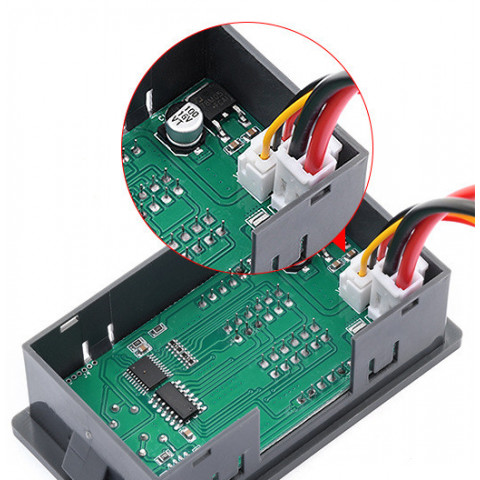 Вольтамперметр DC730 100V 10A цифровий (DC)