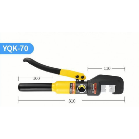 Ручний гідравлічний прес YQ-70 (4–70 мм²) для обтиску кабелю