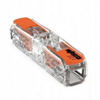 Клема WAGO 221-411 — 1-контактна швидкоз’єднувальна, 450V/32A